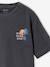 T-shirt oversize garçon coton anthracite+vieux rose 2 - vertbaudet enfant 