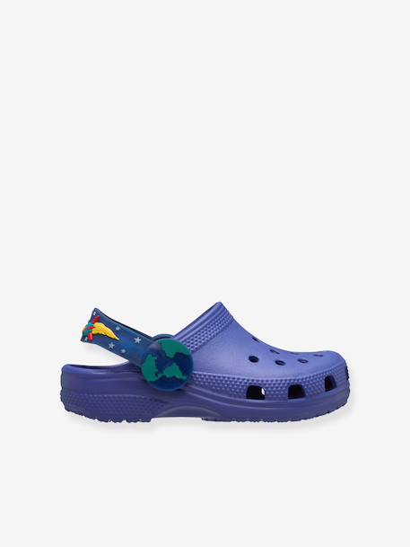 Sandales CROCS argenté+bleu 9 - vertbaudet enfant 
