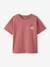 T-shirt garçon motifs devant et dos blanc+bleu ciel+bleu océan+bois de rose 25 - vertbaudet enfant 