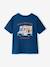 T-shirt garçon motifs devant et dos anthracite+blanc+bleu ciel+bleu océan 25 - vertbaudet enfant 