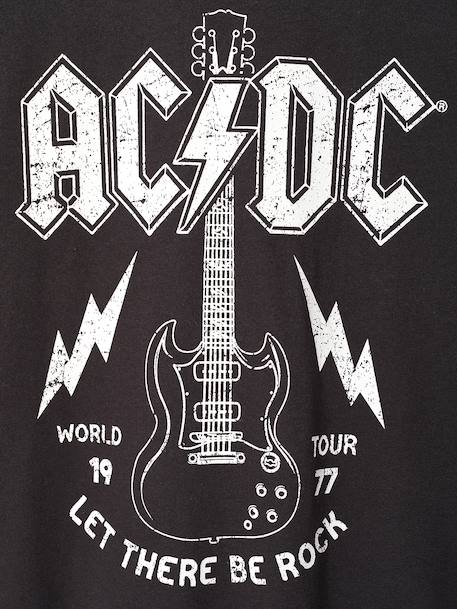 T-shirt rock manches courtes ACDC anthracite 6 - vertbaudet enfant 