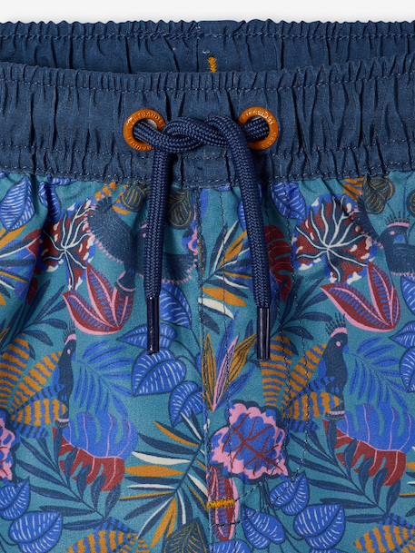 Short de bain garçon capsule Liberty bleu 3 - vertbaudet enfant 