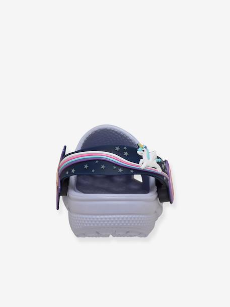 Sandales CROCS argenté+bleu 5 - vertbaudet enfant 
