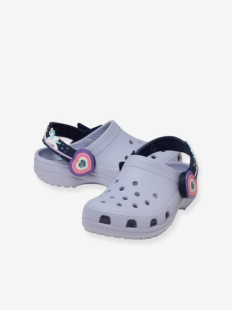 Sandales CROCS argenté+bleu 1 - vertbaudet enfant 