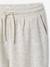 Jogging loose fille gris chiné 3 - vertbaudet enfant 