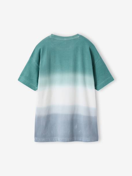 T-shirt garçon manches courtes bleu clair 3 - vertbaudet enfant 