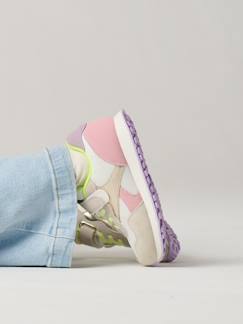 Chaussures-Baskets enfant fille lacets élastiqués