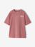 T-shirt oversize garçon coton anthracite+vieux rose 11 - vertbaudet enfant 