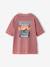 T-shirt oversize garçon coton anthracite+vieux rose 9 - vertbaudet enfant 