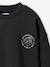 Sweat garçon col rond oversize anthracite 3 - vertbaudet enfant 