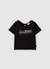 T-shirt en coton  fille Noir 1 - vertbaudet enfant 
