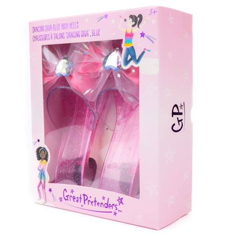 Chaussures escarpins de princesse enfant Bleu+Rose+Violet 7 - vertbaudet enfant 