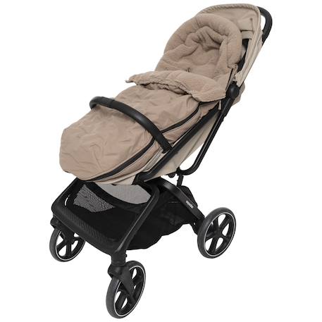 Chancelière pour poussette embossed milky coffee (6-36 mois) Marron 5 - vertbaudet enfant 