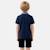 Polo avec col chemise ouverture boutonnée Marine+Noir+Rouge+Vert 3 - vertbaudet enfant 