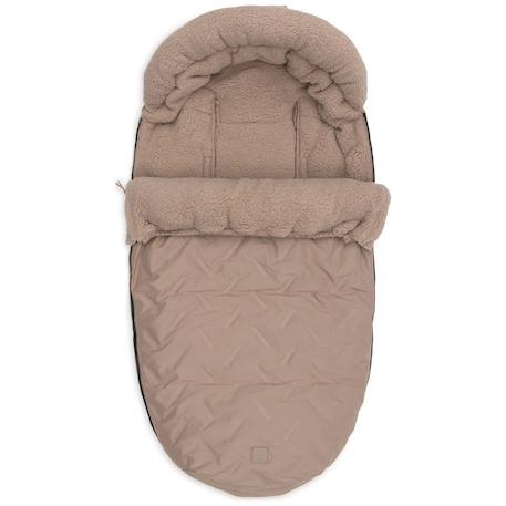 Chancelière pour poussette embossed milky coffee (6-36 mois) Marron 2 - vertbaudet enfant 