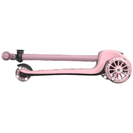 Trottinette highwaykick 3 s led rose Bleu, noir+Rose, noir 6 - vertbaudet enfant 