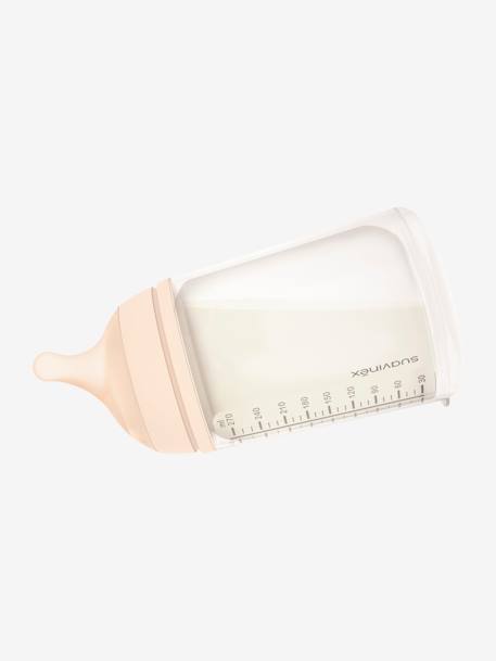 Starter Set Biberon Zero.Zero 180ml ROSE CLAIR UNI AVEC DECOR 2 - vertbaudet enfant 