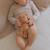 Peluche petit ours Cappuccino+Sable 2 - vertbaudet enfant 