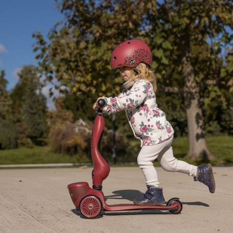 Porteur évolutif en highwaykick 1 lifestyle wildcat Rouge, noir 4 - vertbaudet enfant 