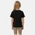 Ensemble  fille -  t-shirt manches courtes et short motif léopard Blanc+Noir+Rosatre 8 - vertbaudet enfant 