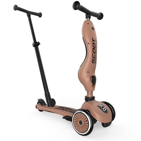 Porteur évolutif highwaykick 1 push and go mocha Rouge, noir 3 - vertbaudet enfant 
