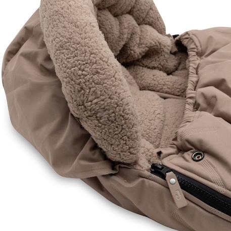 Chancelière pour poussette embossed milky coffee (6-36 mois) Marron 4 - vertbaudet enfant 