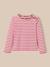 T-shirt marinière fille tissu liberty - coton biologique Liberty lizzy 1 - vertbaudet enfant 