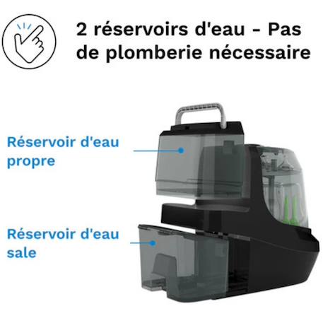 Stérilisateur et sécheur bottle washer pro noir Noir 4 - vertbaudet enfant 