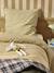 Housse de couette percale de coton 'vichy' Vichy curry+Vichy marine 4 - vertbaudet enfant 