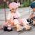 Trottinette highwaykick 3 s led rose Bleu, noir+Rose, noir 8 - vertbaudet enfant 