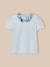 T-shirt col en tissu liberty  - coton biologique Liberty clara bell+Liberty lizzy 1 - vertbaudet enfant 