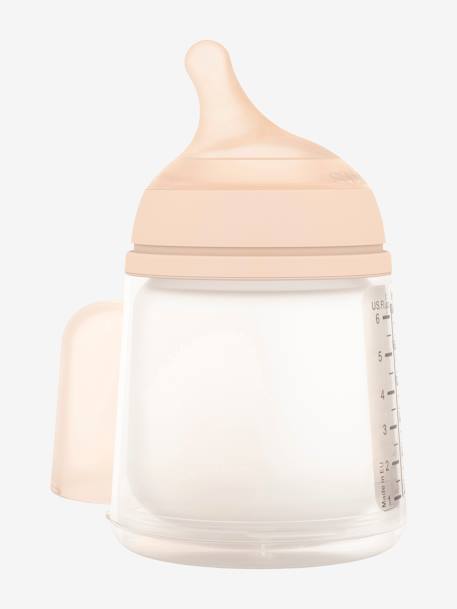 Starter Set Biberon Zero.Zero 180ml ROSE CLAIR UNI AVEC DECOR 4 - vertbaudet enfant 