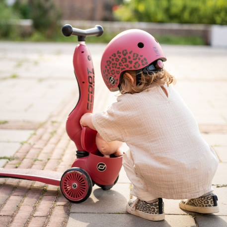 Porteur évolutif en highwaykick 1 lifestyle wildcat Rouge, noir 5 - vertbaudet enfant 