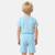 Ensemble  garcon -  t-shirt manches courtes et short Bleu+Gris+Kaki+Marine 3 - vertbaudet enfant 