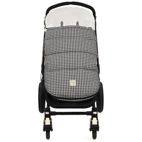 Chancelière hiver i love vichy noir Noir 1 - vertbaudet enfant 