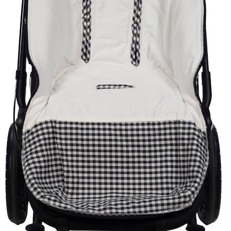 Chancelière hiver i love vichy noir Noir 5 - vertbaudet enfant 