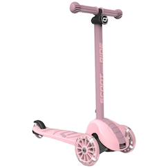 Jouet-Jeux de plein air-Sports de glisse et à roues-Trottinette highwaykick 3 s led rose