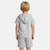 Ensemble garçon t-shirt manches courtes à capuche et short Bleu+Gris+Kaki 6 - vertbaudet enfant 