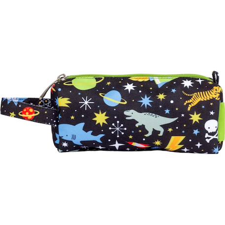 Trousse galaxie Noir, vert, blanc 2 - vertbaudet enfant 