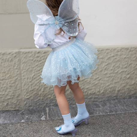 Chaussures escarpins de princesse enfant Bleu+Rose+Violet 3 - vertbaudet enfant 