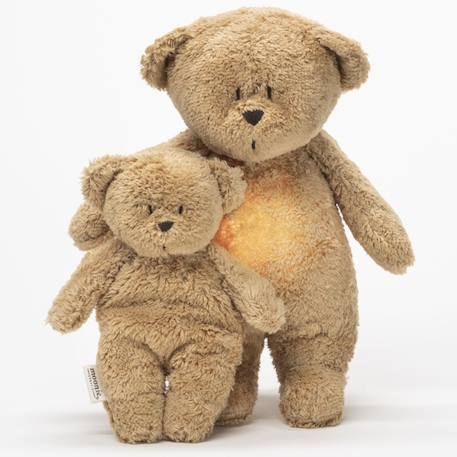 Peluche petit ours Cappuccino+Sable 3 - vertbaudet enfant 