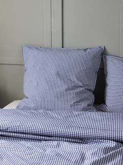 Linge de maison et décoration-Linge de lit enfant-Taie d'oreiller percale de coton "vichy"