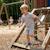 Ensemble garçon t-shirt manches courtes à capuche et short Bleu+Gris+Kaki 5 - vertbaudet enfant 