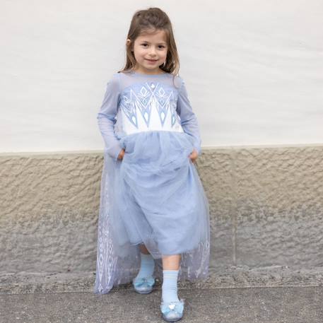 Chaussures escarpins de princesse enfant Bleu+Rose+Violet 2 - vertbaudet enfant 