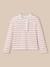 T-shirt  en coton biologique - collection junior Rayure rose 1 - vertbaudet enfant 