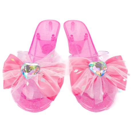 Chaussures escarpins de princesse enfant Bleu+Rose+Violet 6 - vertbaudet enfant 