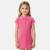 Robe  fille  style polo manches courtes Marine+Rose+Rose clair 4 - vertbaudet enfant 
