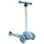Trottinette highwaykick 3 s led rose Bleu, noir+Rose, noir 1 - vertbaudet enfant 