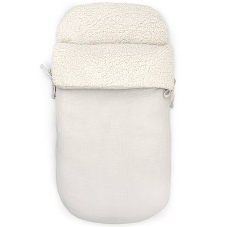 Nid d'ange passe sangle comfort nest mouton Ecru 2 - vertbaudet enfant 