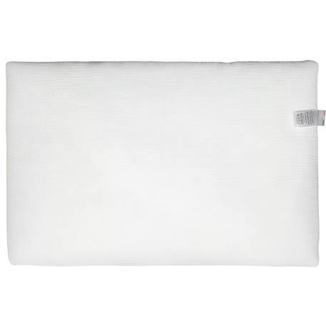 Oreiller plat réversible en satin de coton gallina Écru – motif poules champêtre 4 - vertbaudet enfant 
